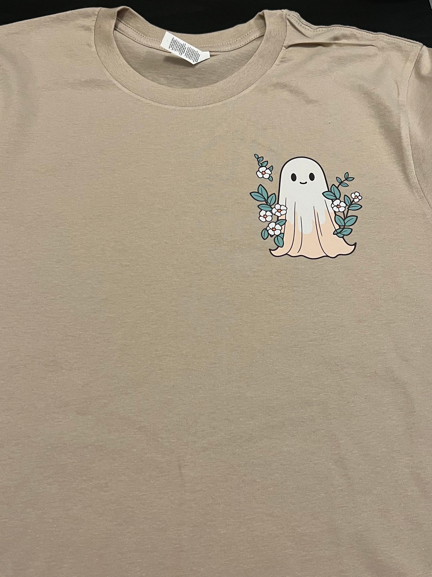 I Ghost People All Year Around Tan T-Shirt